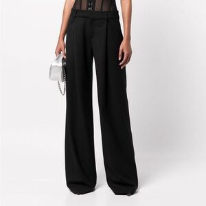 MONSE Gabardine Corset Waist Pants sz 2